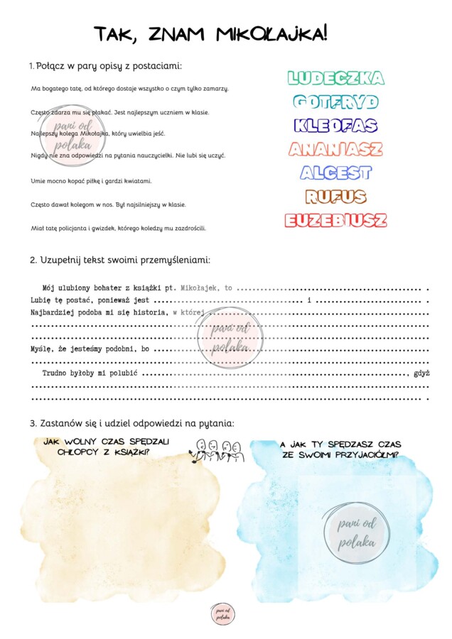 Tak, znam Mikołajka!