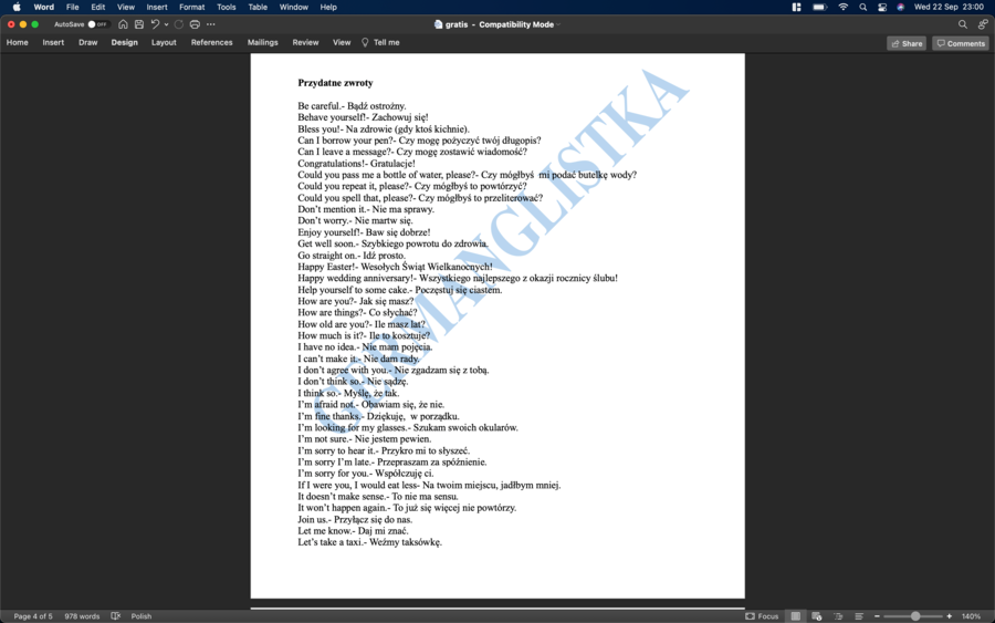 Materiały dla ósmoklasisty: lista czasowników nieregularnych, lista wybranych czasowników frazowych, lista przydatnych zwrotów sytuacyjnych