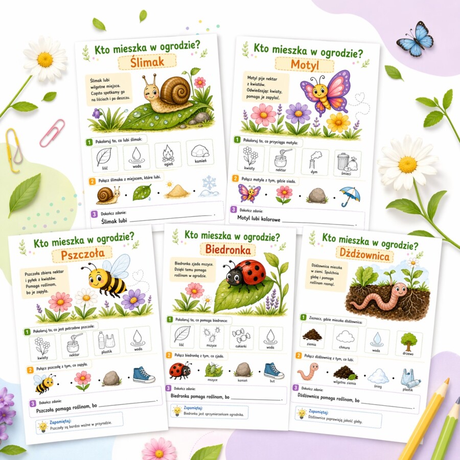 Kto mieszka w ogrodzie?