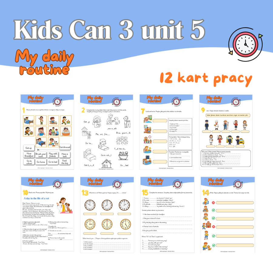 Kids Can 3 unit 5