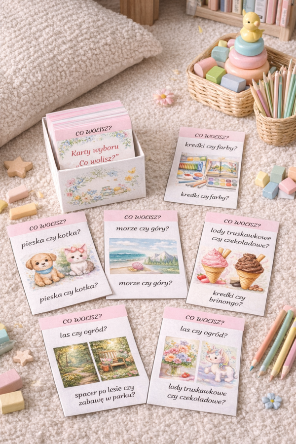 Karty wyboru „Co wolisz?”
