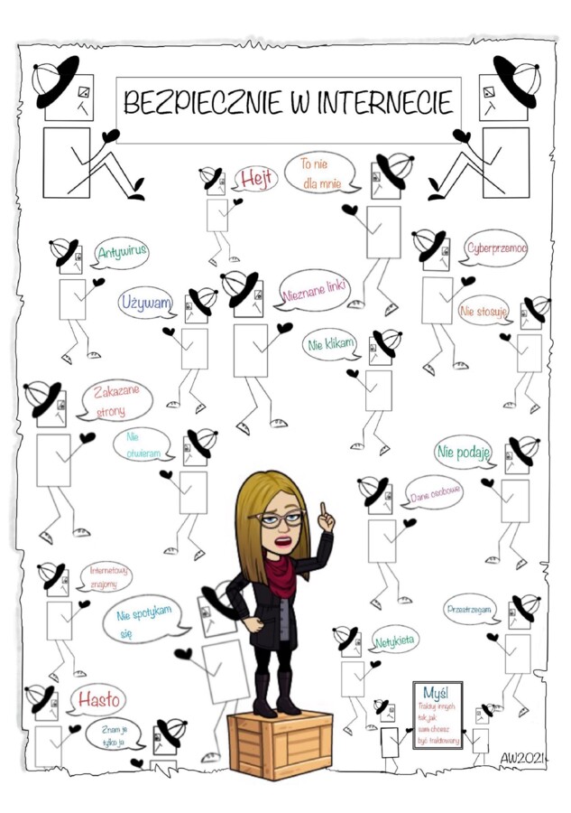 Bezpiecznie w internecie - zasady