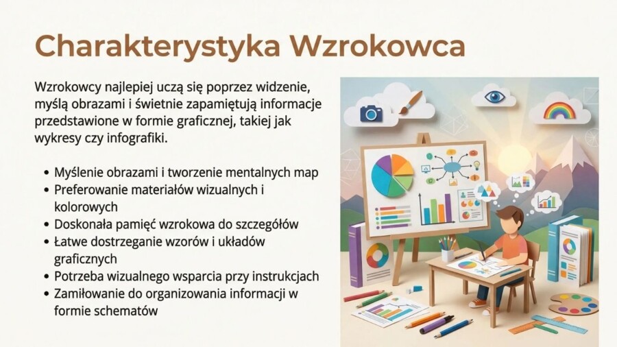 Style uczenia się (gazetka szkolna / prezentacja)