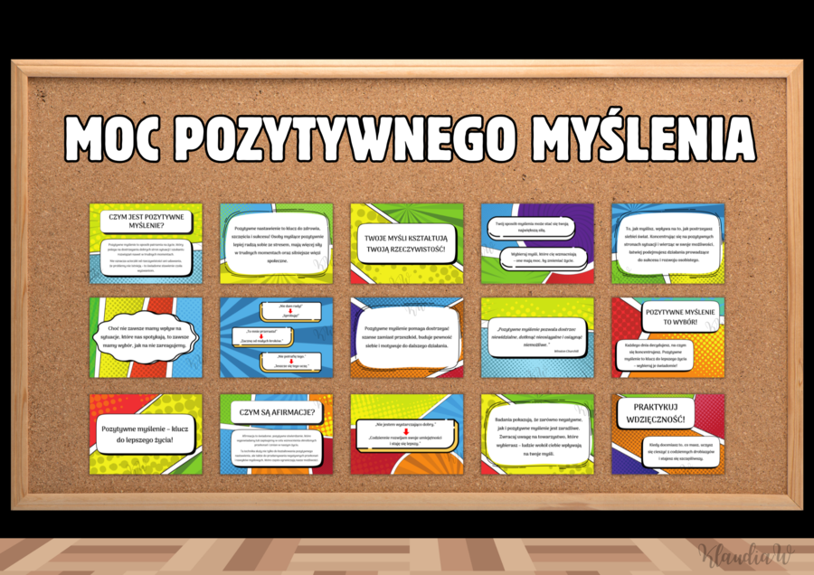 MOC POZYTYWNEGO MYŚLENIA - GAZETKA SZKOLNA