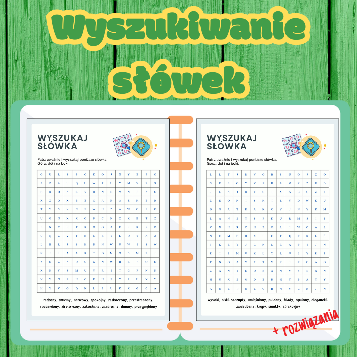 Wyszukiwanie Słówek – Edukacyjna Zabawa w Słowa!