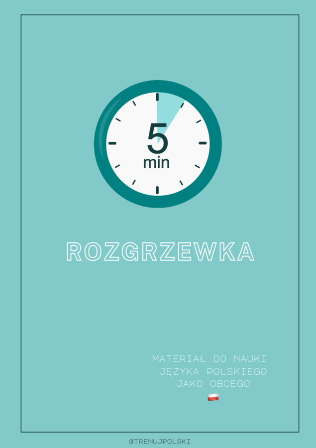 Rozgrzewka językowa 🔥 – ćwiczenia konwersacyjne 🗣️