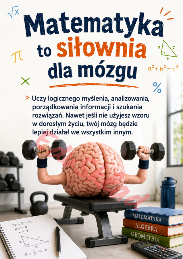 A po co mi ta matma? – gazetka motywacyjna o matematyce