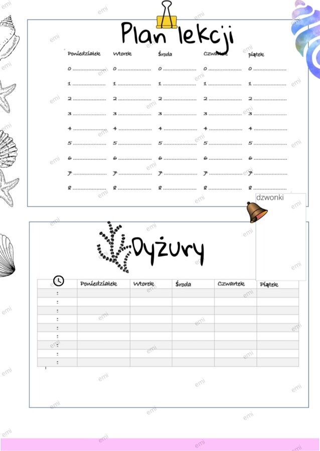 Kalendarz/ Planer Nauczyciela