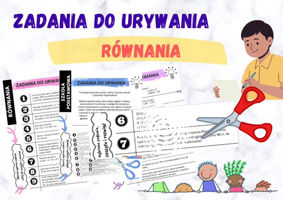 Zadania do urwania - równania