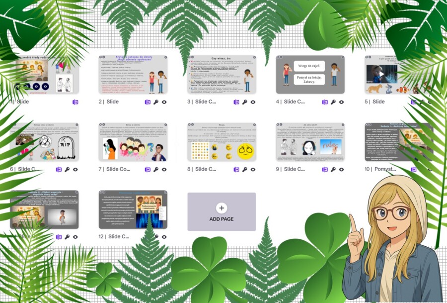 Prezentacja multimedialna w genial.ly „Co zrobić kiedy rodzina się zmienia?" Edukacja zdrowotna. Klasa 5. Dział „Moje zdrowie społeczne".