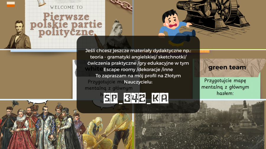 H714 Pierwsze polskie partie polityczne