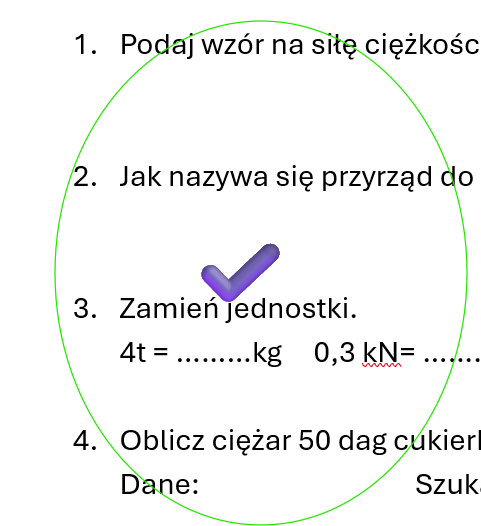 Siła ciężkości