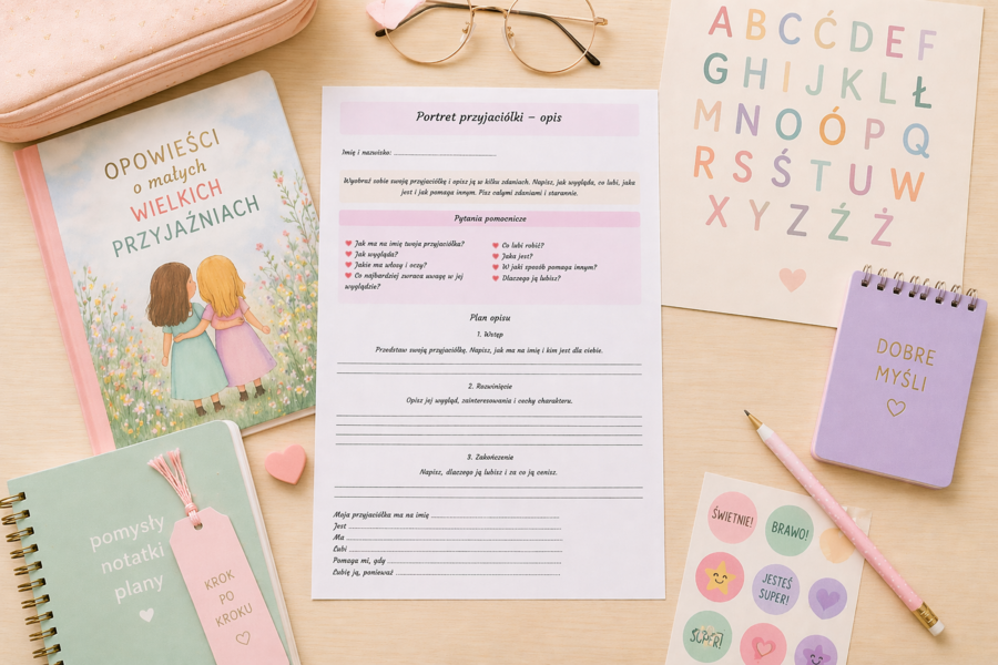 Portret przyjaciółki - opis