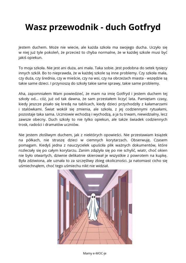 Moc klasowych emocji - innowacja pedagogiczna dla klas 4-8