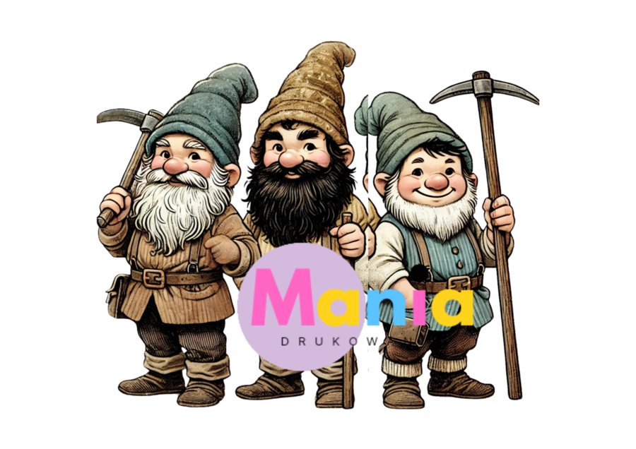 Dzień Postaci z Bajek -girlanda z napisem i ilustracje z postaciami z bajek