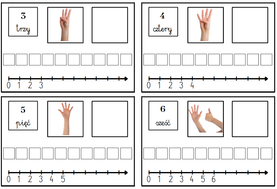 Pakiet - Alfabet + cyfry (plansze + zadania dla dzieci)