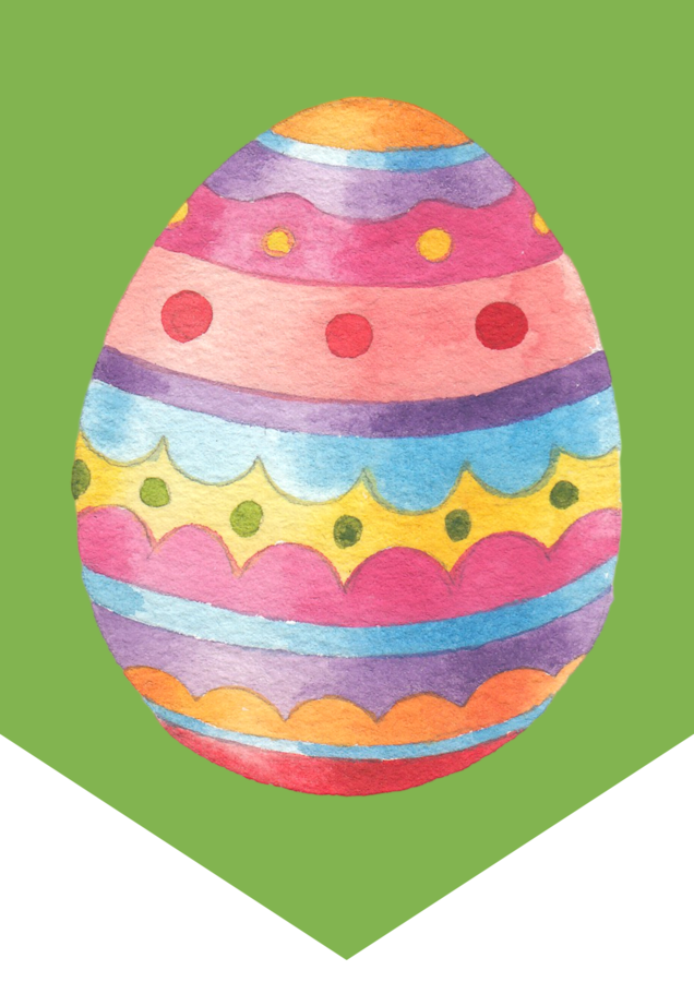 Happy Easter- girlanda