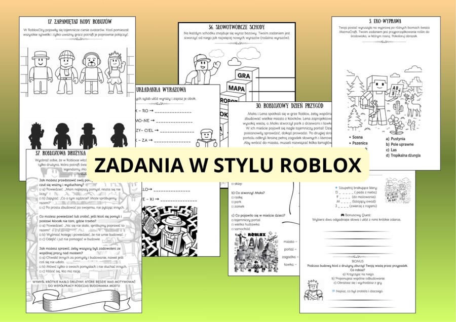 Zadania ROBLOX 1-4