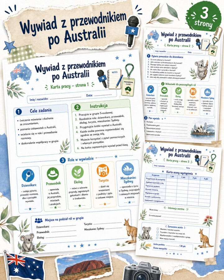 Wywiad z przewodnikiem po Australii