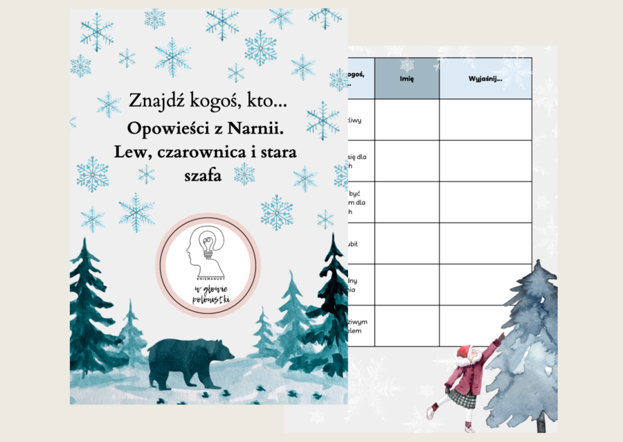 Znajdź kogoś, kto... Opowieści z Narnii. Lew, czarownica i stara szafa