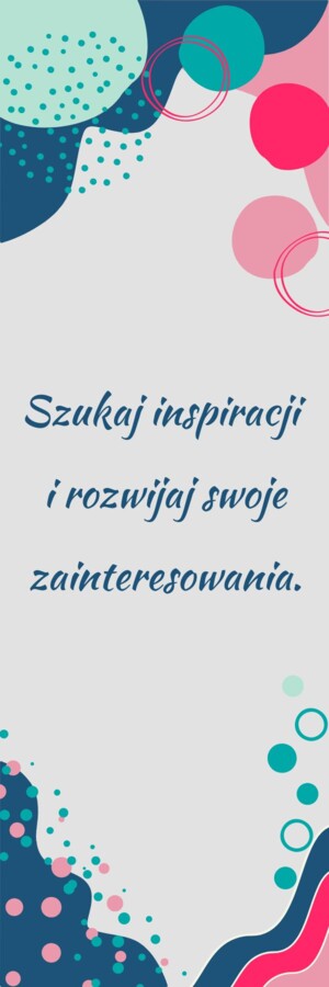 Zakładka do książki - abstrakcje