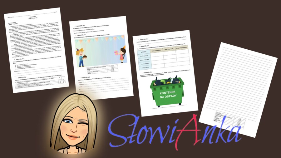 Sprawdzian z rozdz. IV pt. „Ja i ty” do podręcznika wydawnictwa WSiP „Zamieńmy słowo” dla klasy 4