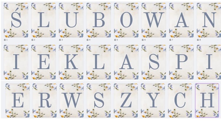 ŚLUBOWANIE KLAS PIERWSZYCH - GIRLANDA