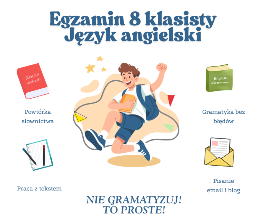 Egzamin 8 klasisty - język angielski