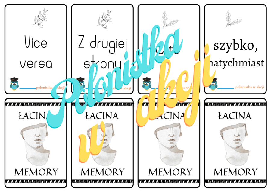 Memory ,,Powiedzenia łacińskie"