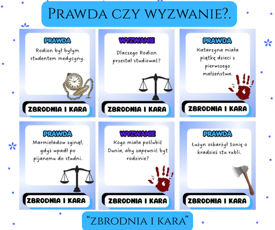 Prawda czy wyzwanie - Zbrodnia i kara