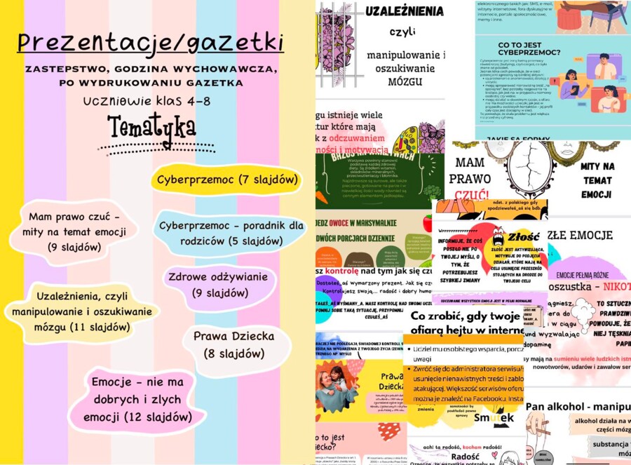 Gazetki/prezentacje