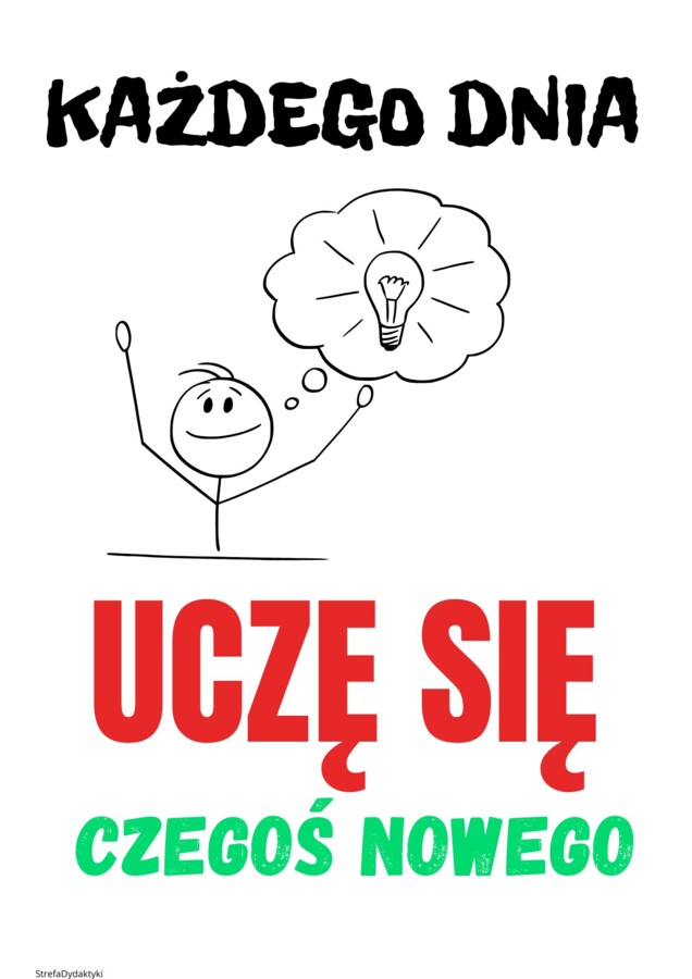 POZYTYWNE MYŚLI NA KAŻDY DZIEŃ - zestaw edukacyjny - gazetka oraz scenariusz zajęć