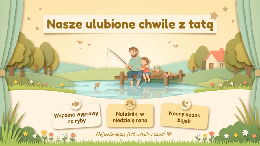 Dzień Ojca – prezentacja edukacyjna lub gazetka szkolna z historią, ciekawostkami, wierszem i pomysłami na prezent