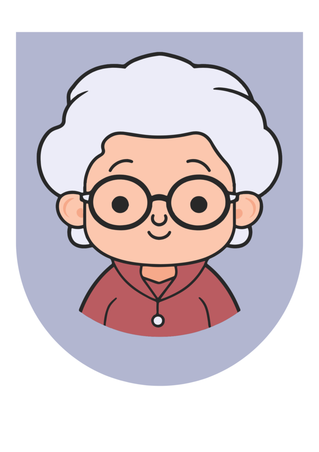 Girlanda na Dzień Babci i Dziadka