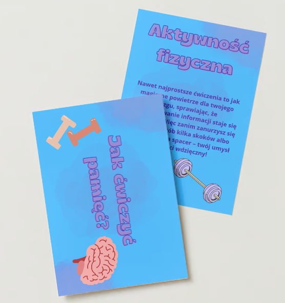 Gazetka szkolna - jak ćwiczyć pamięć.