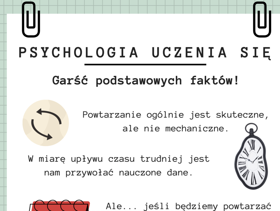Psychologia uczenia się - jak się uczyć?