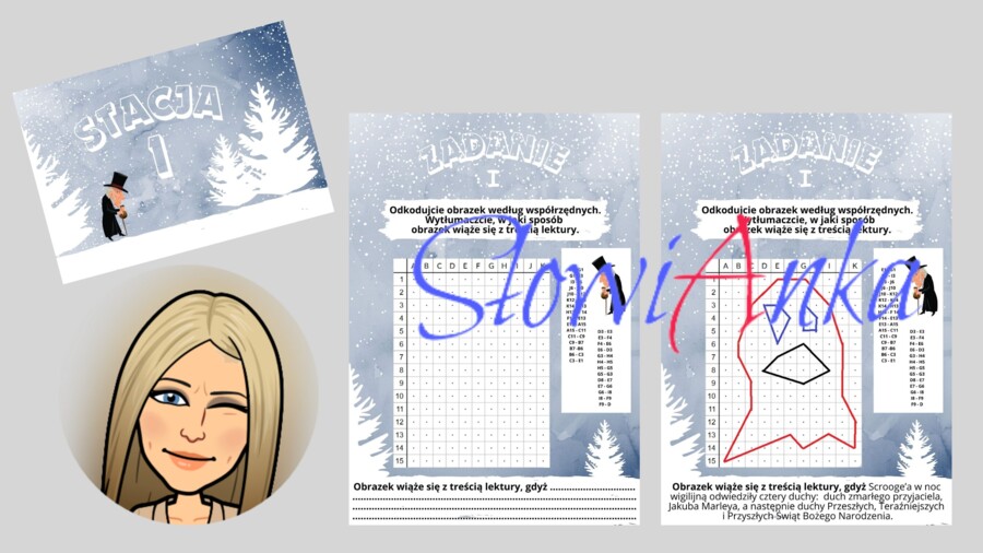 „Opowieść wigilijna” - STACJE ZADANIOWE
