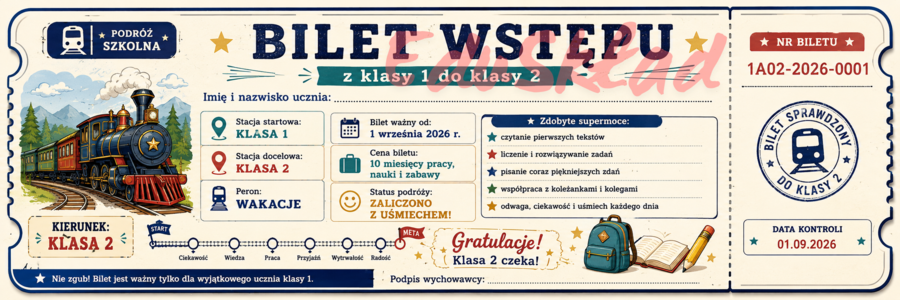🎟️ Bilety wstępu do następnej klasy