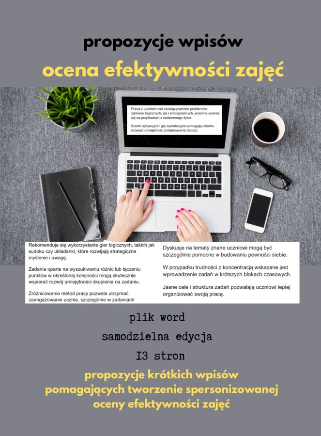 Ocena efektywności zajęć