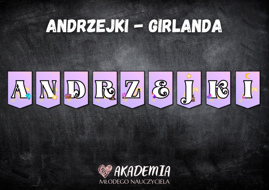 ANDRZEJKI GIRLANDA