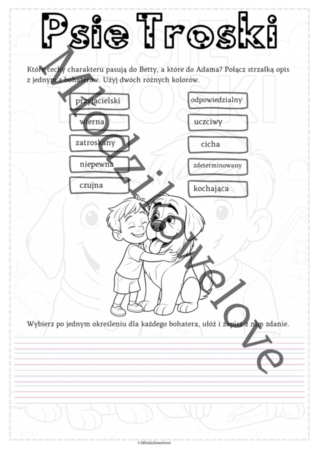 Lekturownik- Psie troski