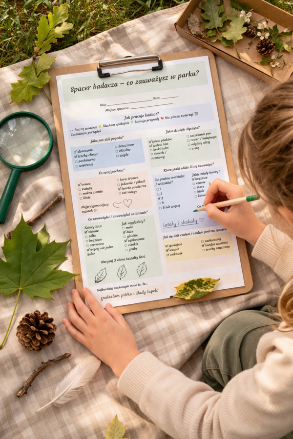 Spacer badacza – co zauważysz w parku?