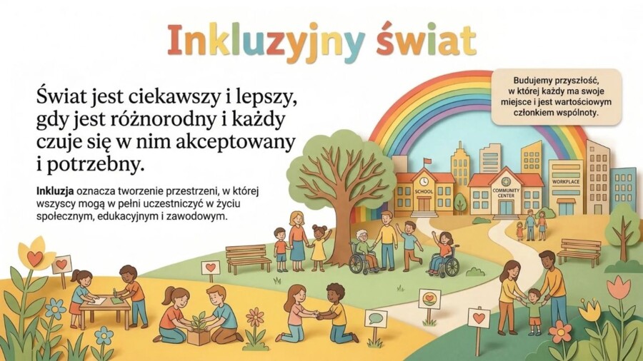 Zespół Downa (gazetka szkolna / prezentacja)