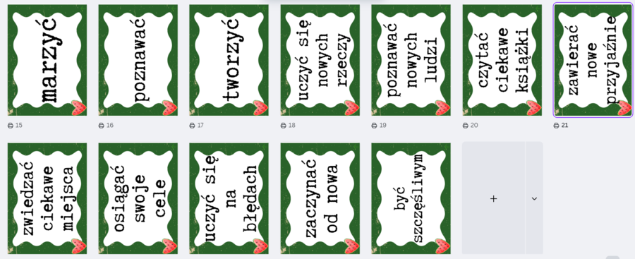 W tym roku możesz - gazetka polonistyczna, 24 plansze, girlanda + karty, początek roku szkolnego