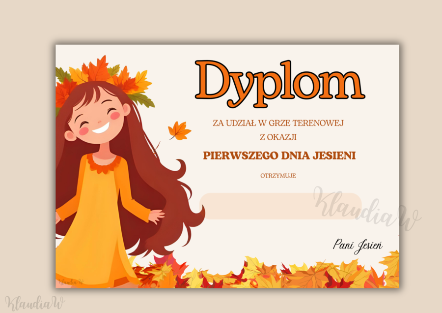 GRA TERENOWA - PIERWSZY DZIEŃ JESIENI