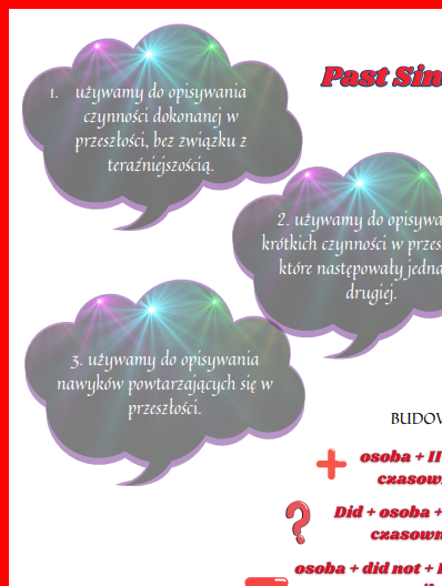 Czasy angielskie - czytanki i ćwiczenia