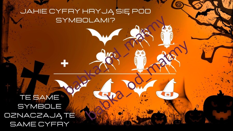 Halloweenowe kodowanie dla kl. 1 - 3