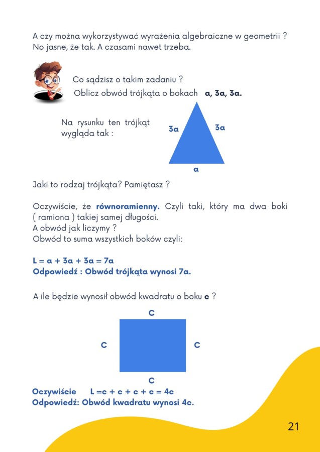 WYRAŻENIA ALGEBRAICZNE - z Matixem do E8