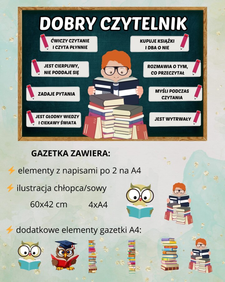 Gazetka Szkolna - DOBRY CZYTELNIK