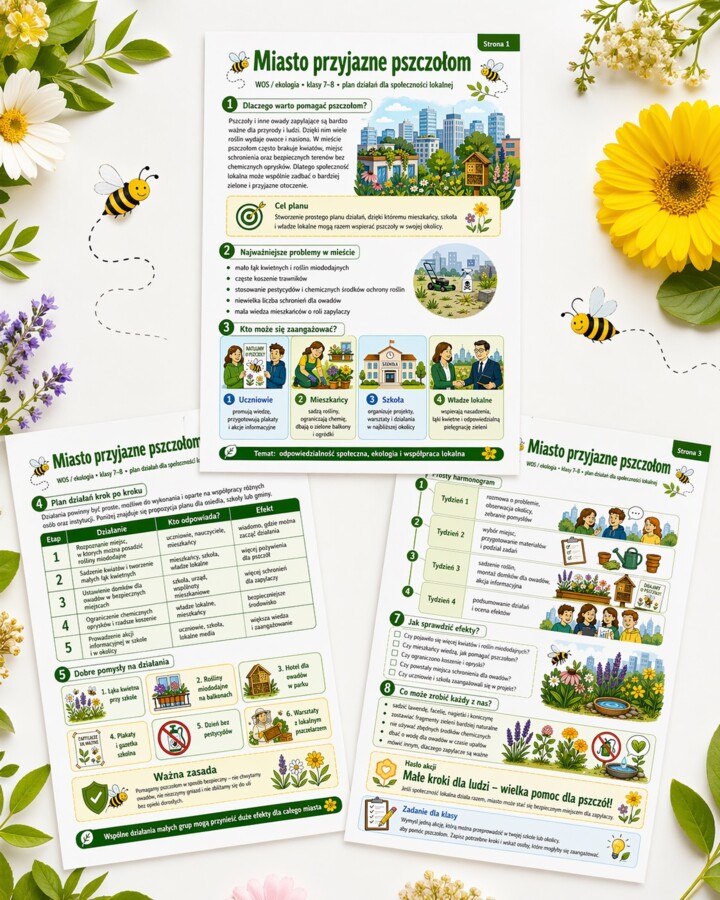 Miasto przyjazne pszczołom
